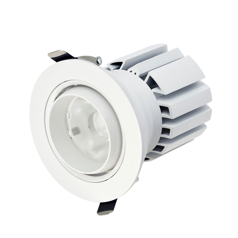 45W LED recessed ceiling lamp  down lamp  Dimming  dedicated to hotel engineering   high lumen beam angle can be adjust LED DownLight