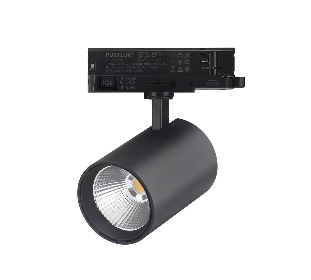 20W/30W/40W Track Lighting Spotlight, Two lines  three lines and four linesTrack Lighting, Adjustable power and Adjustable CCT LED Track Light